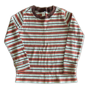 Tea Collection Fall Striped Long Sleeve Shirt Boys' S(4-5)